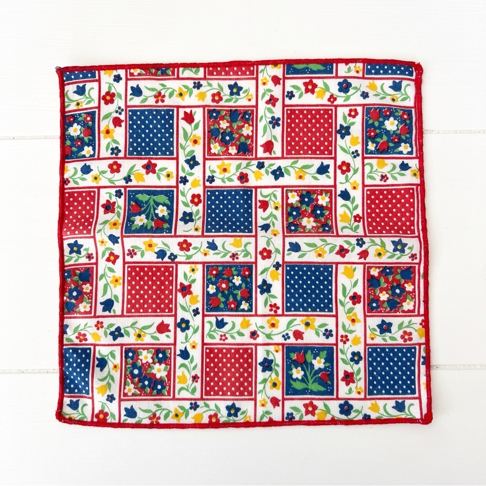 Vintage Tea Napkins Set of 12